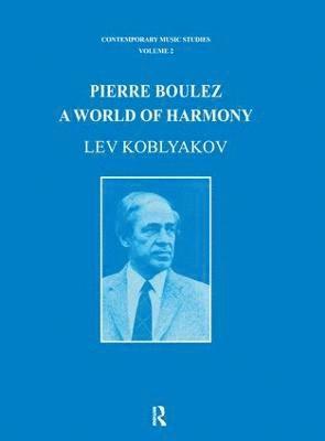 bokomslag Pierre Boulez