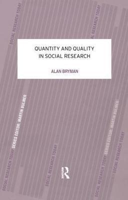 Quantity and Quality in Social Research 1