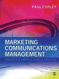 bokomslag Marketing Communications Management