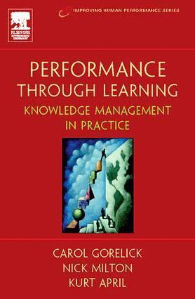 Kurt April, Nick Milton, Ph.D., Carol Gorelick - Performance Through Learning, Inbunden