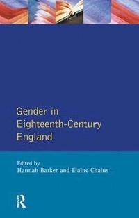 bokomslag Gender in Eighteenth-Century England