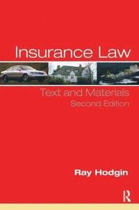 bokomslag Insurance Law