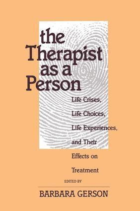 bokomslag Therapist as a Person