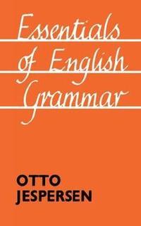 bokomslag Essentials of English Grammar