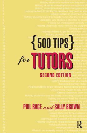 Sally Brown, Phil Race - 500 Tips for Tutors, Inbunden