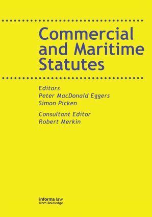 Commercial and Maritime Statutes 1