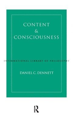 bokomslag Content and Consciousness