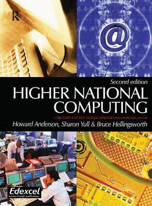Howard Anderson, Sharon Yull, Bruce Hellingsworth - Higher National Computing, Inbunden