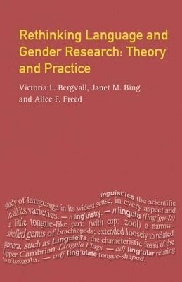 Victoria Bergvall - Rethinking Language and Gender Research, Inbunden