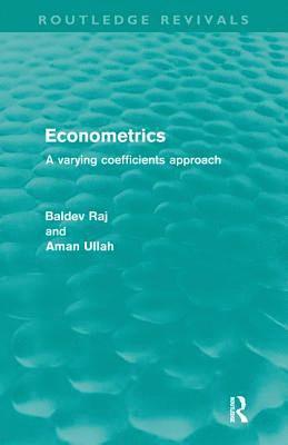 bokomslag Econometrics (Routledge Revivals)