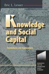 bokomslag Knowledge and Social Capital
