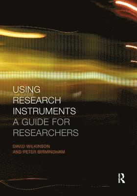 Using Research Instruments 1