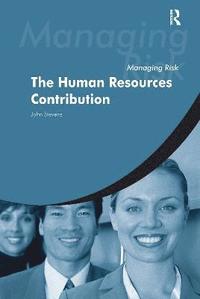 bokomslag Managing Risk: The HR Contribution