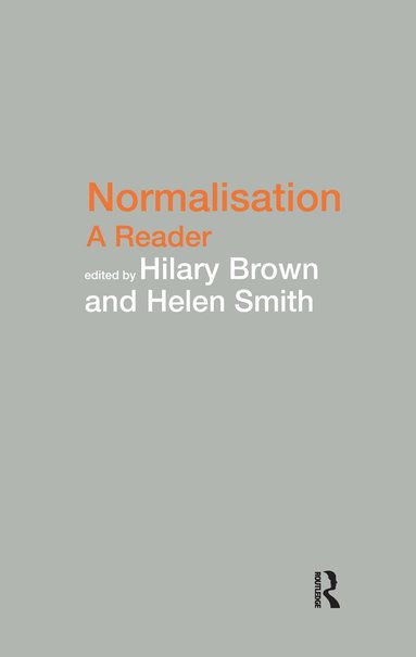 Hilary Brown, Helen Smith - Normalisation, Inbunden