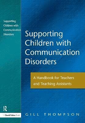 bokomslag Supporting Communication Disorders