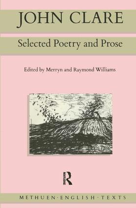John Clare, Merryn Williams, Raymond Williams - John Clare, Inbunden