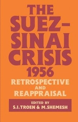 bokomslag The Suez-Sinai Crisis