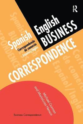 bokomslag Spanish/English Business Correspondence