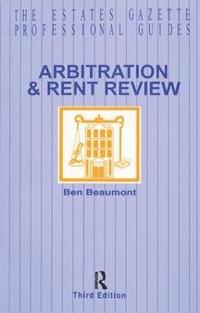 bokomslag Arbitration and Rent Review