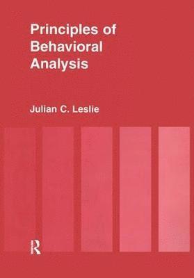 Principles of Behavioural Analysis 1