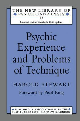 Harold Stewart - Psychic Experience and Problems of Technique, Inbunden