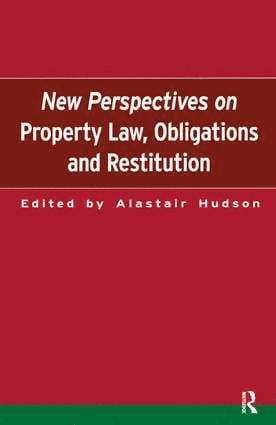 Alistair Hudson - New Perspectives on Property Law, Inbunden