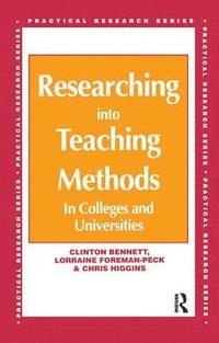 bokomslag Researching into Teaching Methods