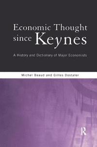 bokomslag Economic Thought Since Keynes