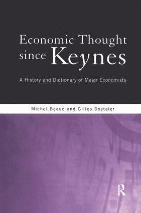 bokomslag Economic Thought Since Keynes