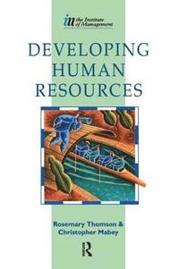 bokomslag Developing Human Resources