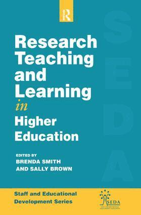 Sally Brown, Brenda Smith - Research, Teaching and Learning in Higher Education, Inbunden