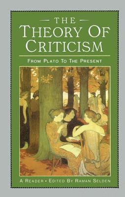 Raman Selden - Theory of Criticism, Inbunden