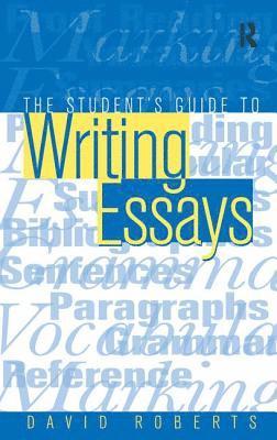 bokomslag Student's Guide to Writing Essays