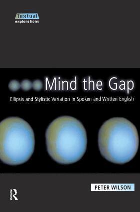 Peter Wilson - Mind The Gap, Inbunden