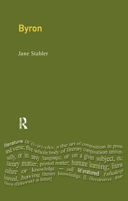 Jane Stabler - Byron, Inbunden