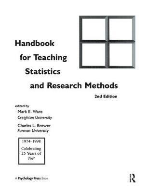 bokomslag Handbook for Teaching Statistics and Research Methods