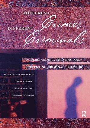 Different Crimes, Different Criminals 1