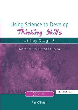 Pat O'Brien - Using Science to Develop Thinking Skills at Key Stage 3, Inbunden