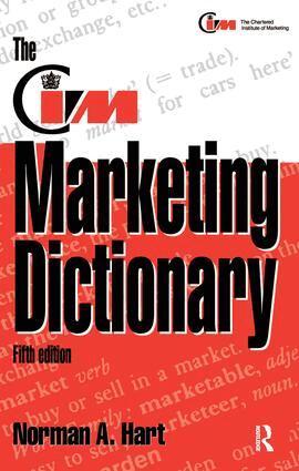 Norman Hart, John Stapleton - CIM Marketing Dictionary, Inbunden