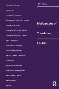 bokomslag Bibliography of Translation Studies: 2000