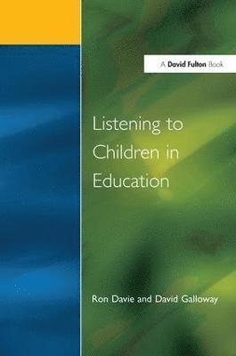 Listening to Children in Education 1