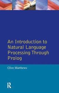 bokomslag An Introduction to Natural Language Processing Through Prolog