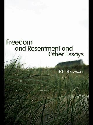 P.F. Strawson - Freedom and Resentment and Other Essays, Inbunden