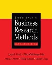 bokomslag Essentials of Business Research Methods