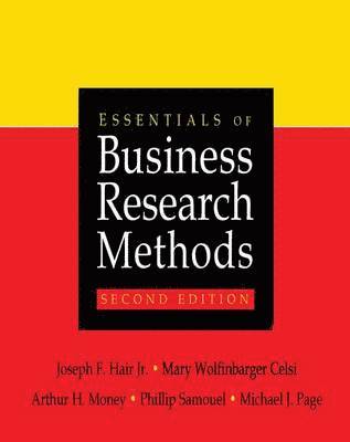 Essentials of Business Research Methods 1