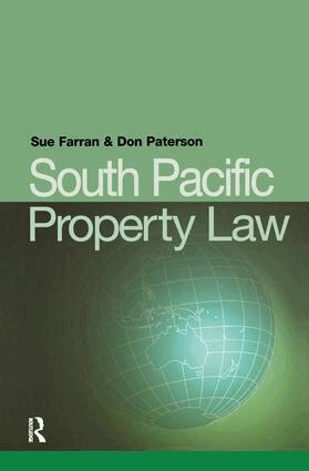 Sue Farran, Donald Paterson - South Pacific Property Law, Inbunden