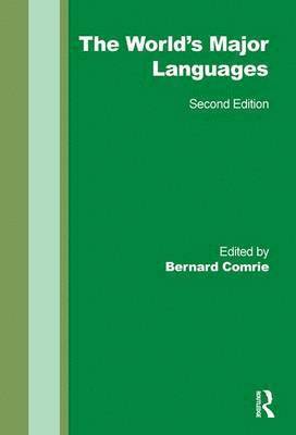 Bernard Comrie - The World's Major Languages, Inbunden