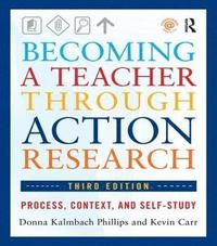 bokomslag Becoming a Teacher through Action Research