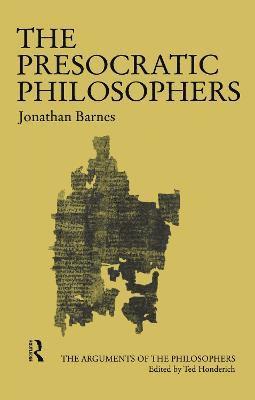 The Presocratic Philosophers 1