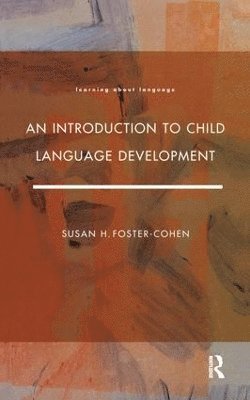 bokomslag Introduction to Child Language Development